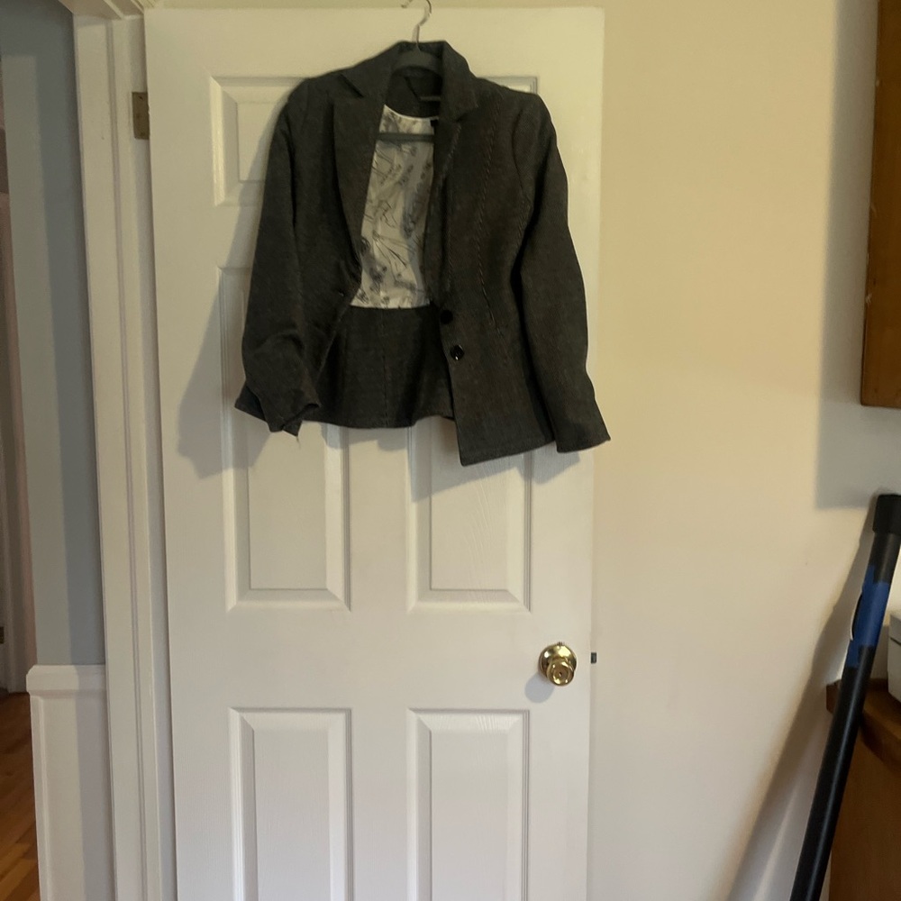 Gray Blazer Jacket - image 1